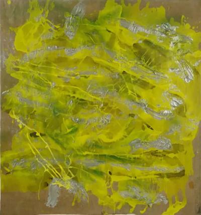 Elyssa Rundle Abstract American Oil Painting By Elyssa Rundle