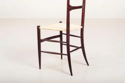 Emanuele Rambaldi Emanuele Rambaldi 6 Dining Chairs Leggerissima Model Figli Di Sanguineti 1951