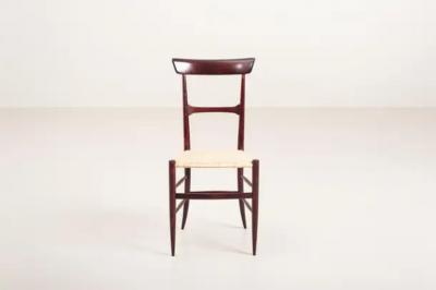 Emanuele Rambaldi Emanuele Rambaldi 6 Dining Chairs Leggerissima Model Figli Di Sanguineti 1951