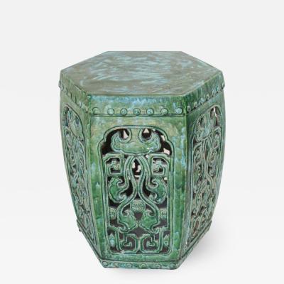 Emerald Green Chinese Ceramic Garden Stool Emerald Green Chinese Ceramic Garden Stool, Emerald Green Garden Stool