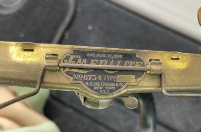 Emeralite Emeralite Desk from Emeralite NYC circa 1916