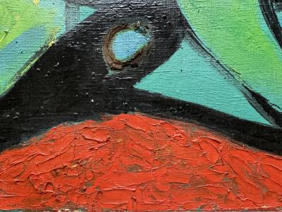 Emerson S Woelffer Biomorphic Forms Early Abstract Expressionist like Arshile Gorky