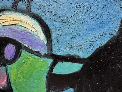 Emerson S Woelffer Biomorphic Forms Early Abstract Expressionist like Arshile Gorky