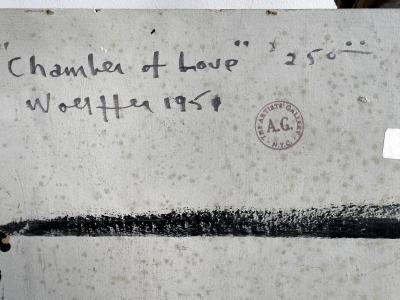 Emerson S Woelffer Early Abstract Expressionist Black Mountain College Teacher Franz Kline