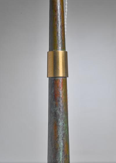Emiel Veranneman Emiel Veranneman bronze floor lamp Belgium 1940s 50s