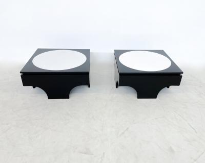 Emiel Veranneman Pair of Mid Century Side Tables by Emiel Veranneman