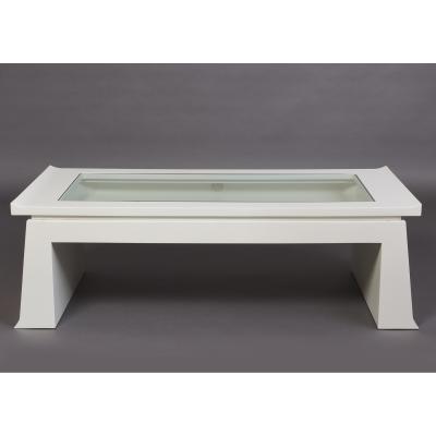 Emiel Veranneman Rare Convertible Coffee Table by Veranneman Belgium ca 1980