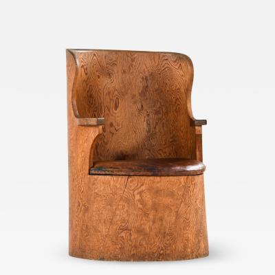 Emil Cederlund Stump Chair Produced in Mora