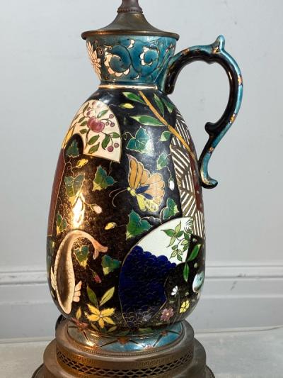 Emil Fischer EMIL FISCHER ASIAN STYLE CERAMIC LAMP