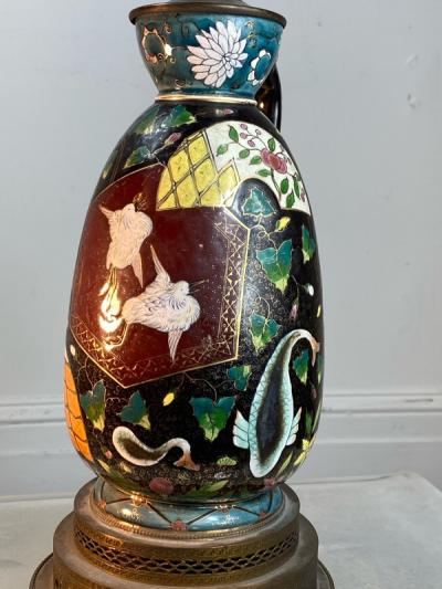 Emil Fischer EMIL FISCHER ASIAN STYLE CERAMIC LAMP