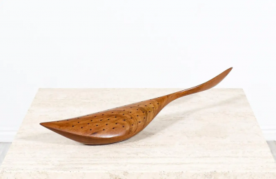 Emil Milan Emil Milan Teak Bissilon Bird Sculpture