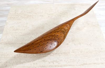 Emil Milan Emil Milan Teak Bissilon Bird Sculpture