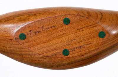 Emil Milan Emil Milan Teak Bissilon Bird Sculpture