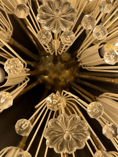 Emil Stejnar Emil Stejnar Half Round Snowflake Flush Mount