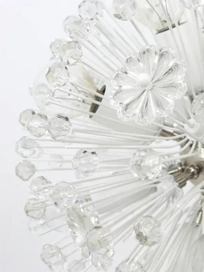 Emil Stejnar Emil Stejnar Nickel Plated Dandelion Sputnik Blowball Chandelier Rupert Nikoll
