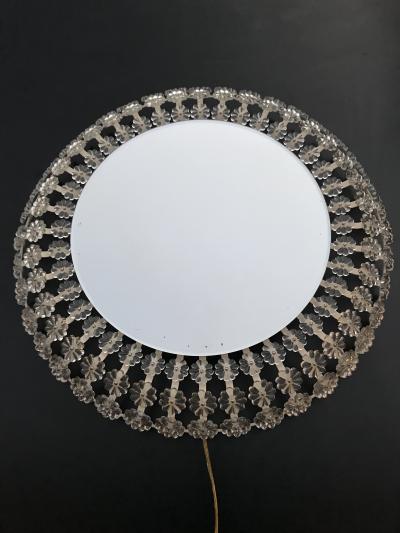 Emil Stejnar Illuminated Floral Glass Backlit Mirror