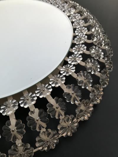 Emil Stejnar Illuminated Floral Glass Backlit Mirror