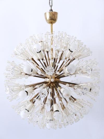 Emil Stejnar Large 33 Lights Chandelier Dandelion by Emil Stejnar for Rupert Nikoll 1950s