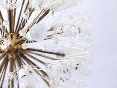 Emil Stejnar Large 33 Lights Chandelier Dandelion by Emil Stejnar for Rupert Nikoll 1950s