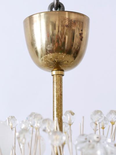 Emil Stejnar Large 33 Lights Chandelier Dandelion by Emil Stejnar for Rupert Nikoll 1950s