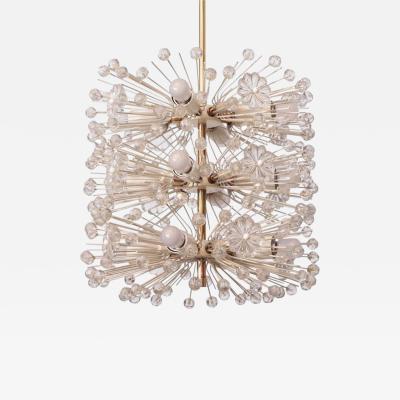 Emil Stejnar Sputnik Chandelier Dandelion by Emil Stejnar Vienna Austria circa 1955