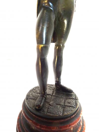 Emile Cori Olan Hypolyte Guillemin 19th Century Bronze of Emperor Napoleon I as an Officer of the Imperial Guard