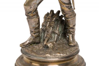 Emile Cori Olan Hypolyte Guillemin Guillemin Silver Soldier Figure