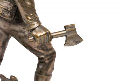 Emile Cori Olan Hypolyte Guillemin Guillemin Silver Soldier Figure