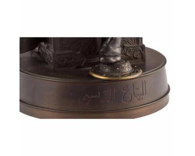 Emile Edmond Peynot Emile Edmond Peynot Albaya El Tunsi The Tunisian Merchant Bronze 1883