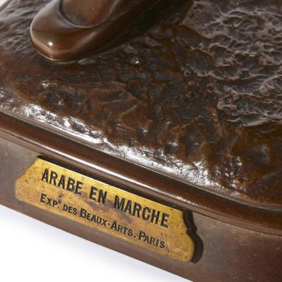Emile Pinedo Two Orientalist patinated bronze sculptures by Debut and Pinedo