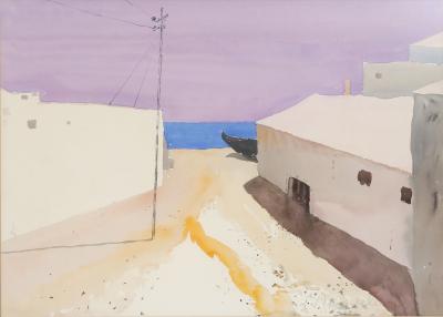 Emile Rampelberg Seaside Town