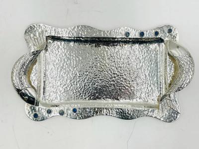 Emilia Castillo Emilia Castillo Five Piece Fish Tea or Coffee Set Mexican Modern Silversmithing