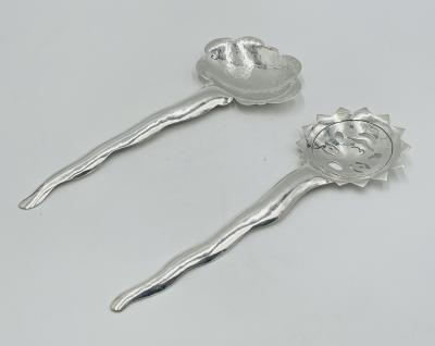 Emilia Castillo Emilia Castillo Sun Cloud Serving Utensils Hand Signed Mexican Modern Design