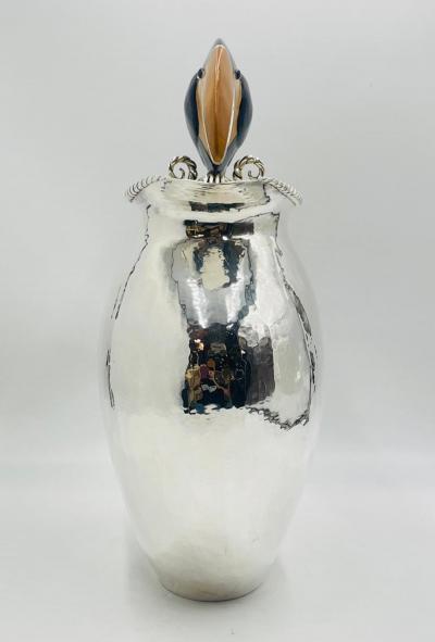Emilia Castillo Gargantuan Toucan Water Pitcher by Emilia Castillo Signed Mexican Design