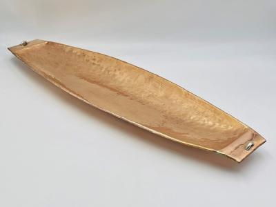 Emilia Castillo Large Center Serving Bowl by Emilia Castillo Mexican Modernism Silversmith