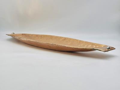 Emilia Castillo Large Center Serving Bowl by Emilia Castillo Mexican Modernism Silversmith