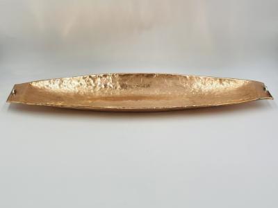 Emilia Castillo Large Center Serving Bowl by Emilia Castillo Mexican Modernism Silversmith