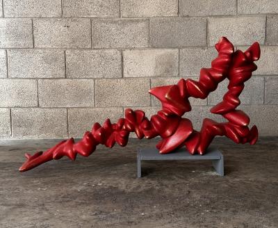 Emilio Flores AGUA RAPIDA bronze sculpture