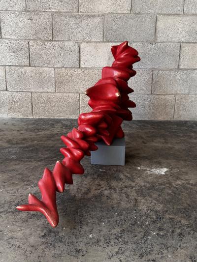 Emilio Flores AGUA RAPIDA bronze sculpture