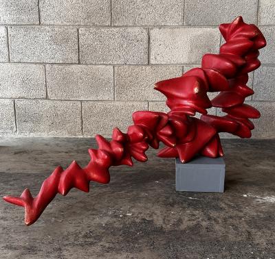 Emilio Flores AGUA RAPIDA bronze sculpture