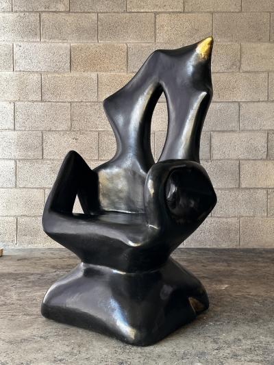 Emilio Flores ESPINA DE FLOR bronze chair