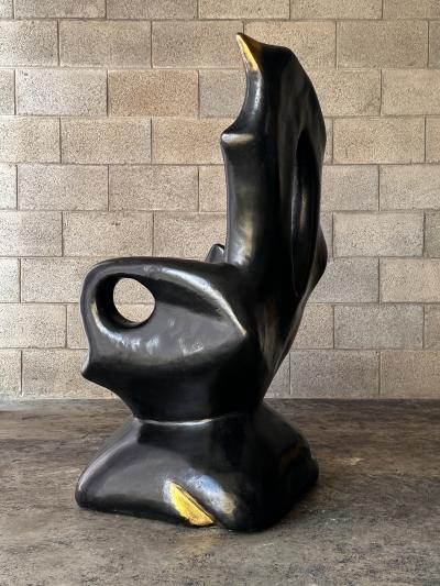 Emilio Flores ESPINA DE FLOR bronze chair