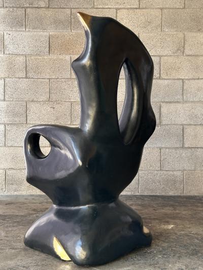Emilio Flores ESPINA DE FLOR bronze chair