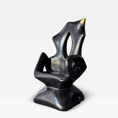 Emilio Flores ESPINA DE FLOR bronze chair