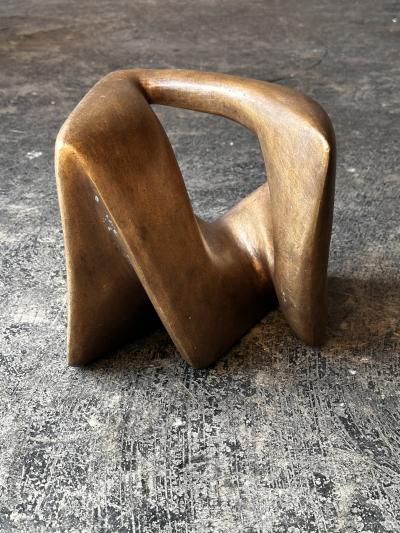 Emilio Flores OLA TECHADA bronze sculpture