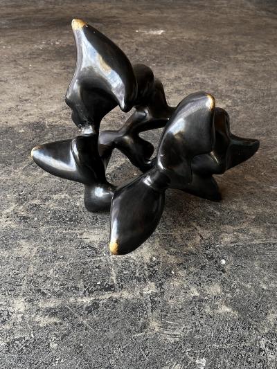 Emilio Flores RAPAZ bronze sculpture