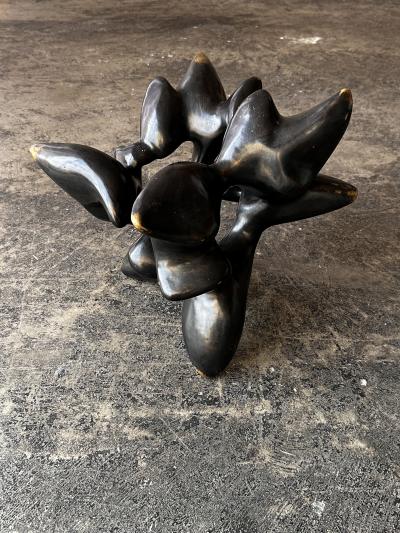 Emilio Flores RAPAZ bronze sculpture