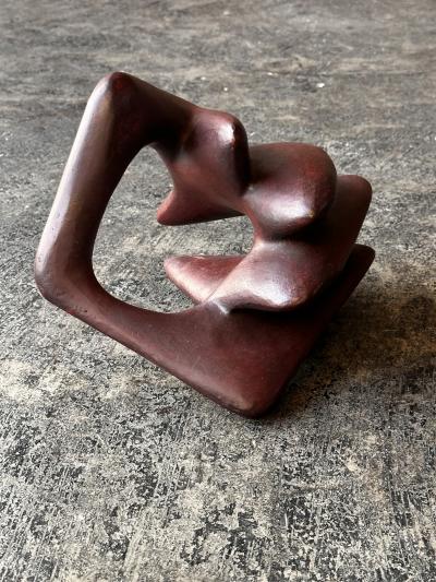 Emilio Flores TR S CAMINOS bronze sculpture