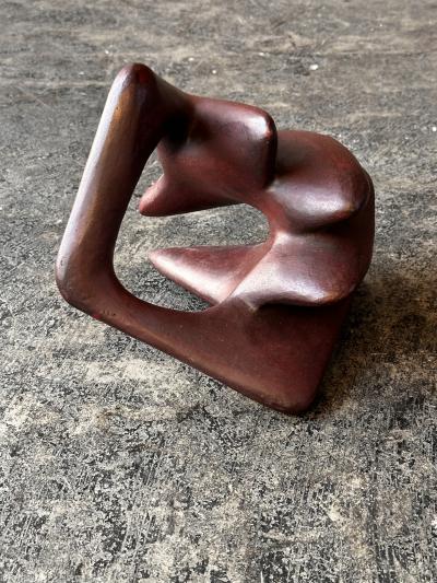 Emilio Flores TR S CAMINOS bronze sculpture