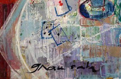 Emilio Grau Sala Interieur aux Fleurs Jaunes